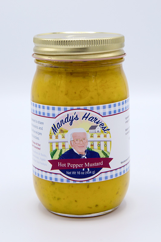 Hot Pepper Mustard | Mandy's Harvest